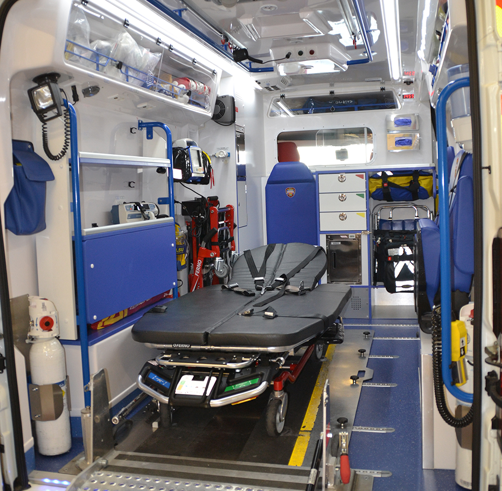 Ambulances spécifiques bariatriques